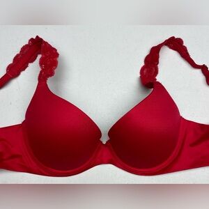 Aerie RED T-shirt Push-up, 32C *P1024